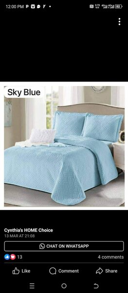 5 pieces KING Z/M BEDSPREAD 