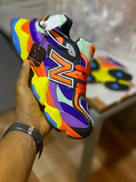 Chaussures de sport multicolores