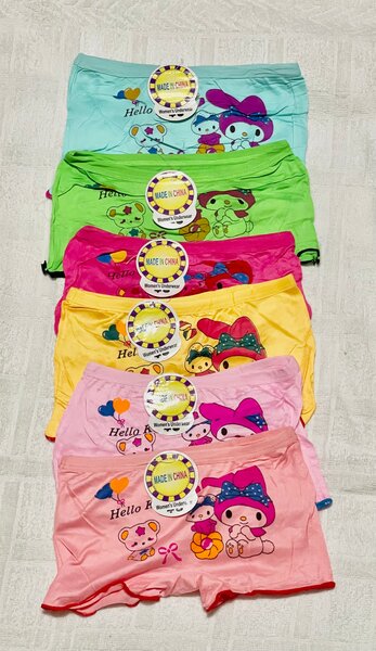 Culottes fille colorées