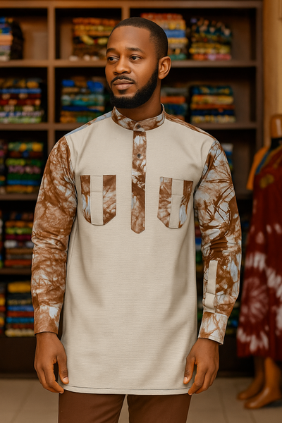 Chemise Africaine Élégante