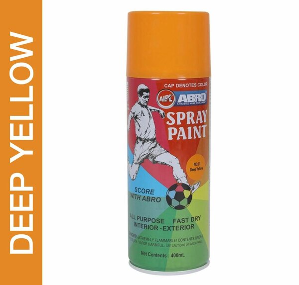 Peinture aérosol orange