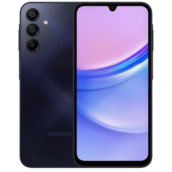 Galaxy A15 - 2 Sim - 4G -6.6"- 4/128 Go - 50Mpx- Bleu Nuit -