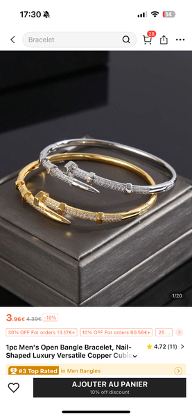 Ensemble Bijoux Homme Luxe