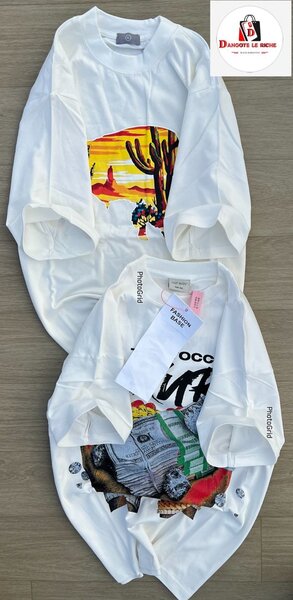 T-shirts graphiques blancs