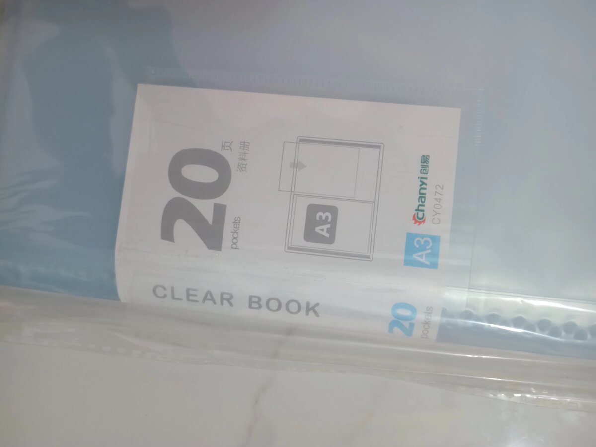 Classeur Clear Book A3 20 Poches