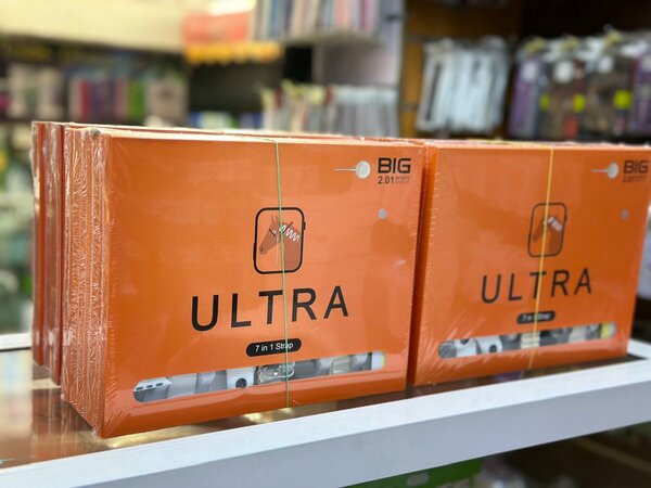 ULTRA WATCH with SEVEN BELTS