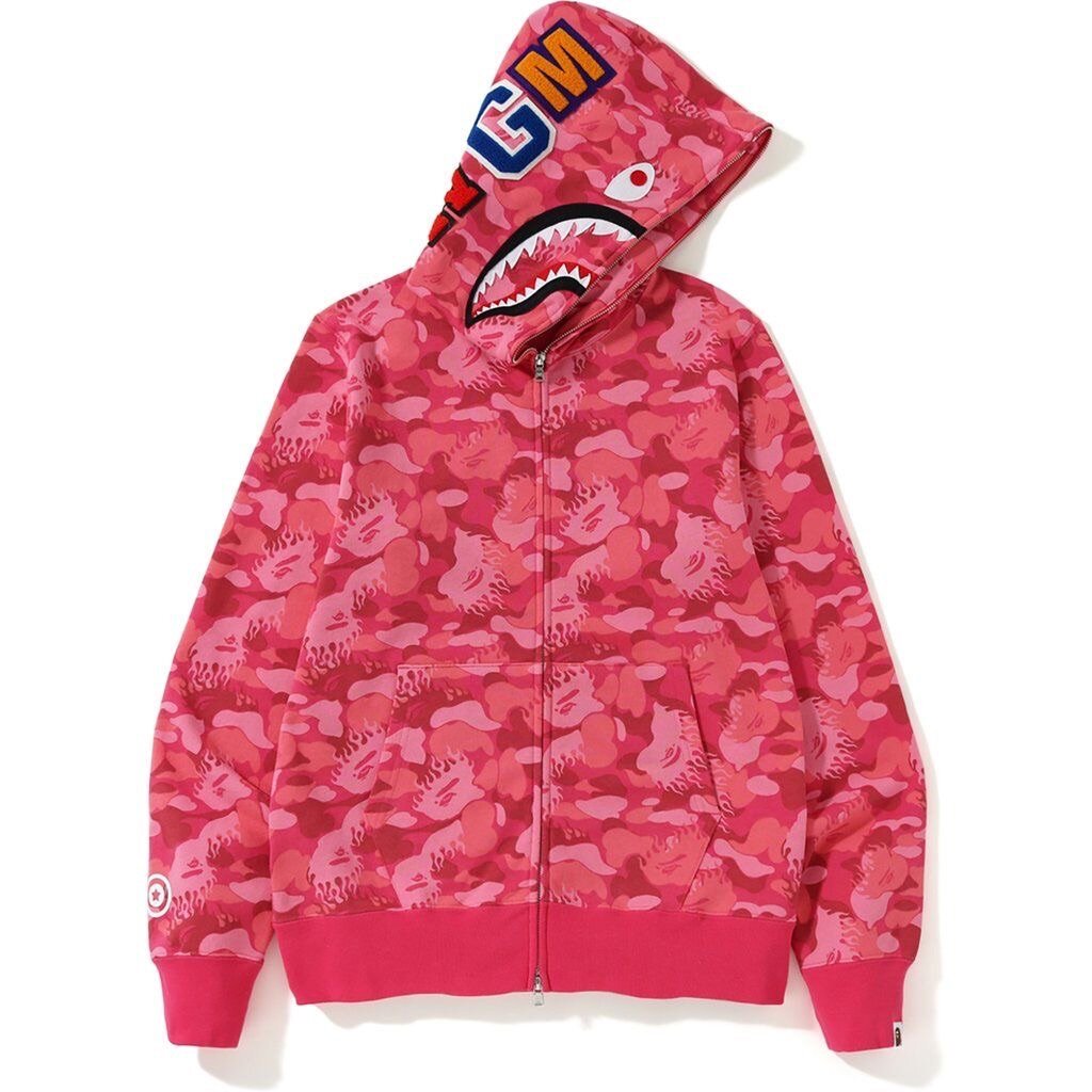 ORIGINAL BAPE ZIP UP HOODIES .