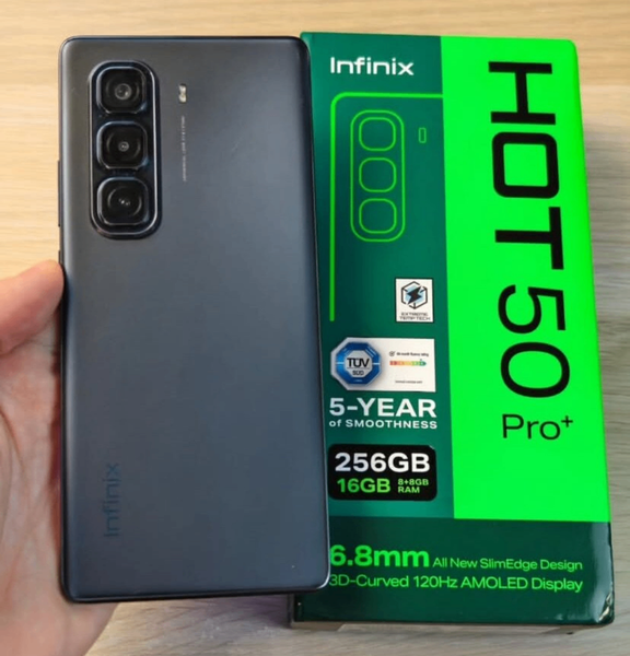 Infinix hot 50pro plus 256gig