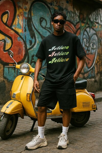 T-shirt décontracté imprimé