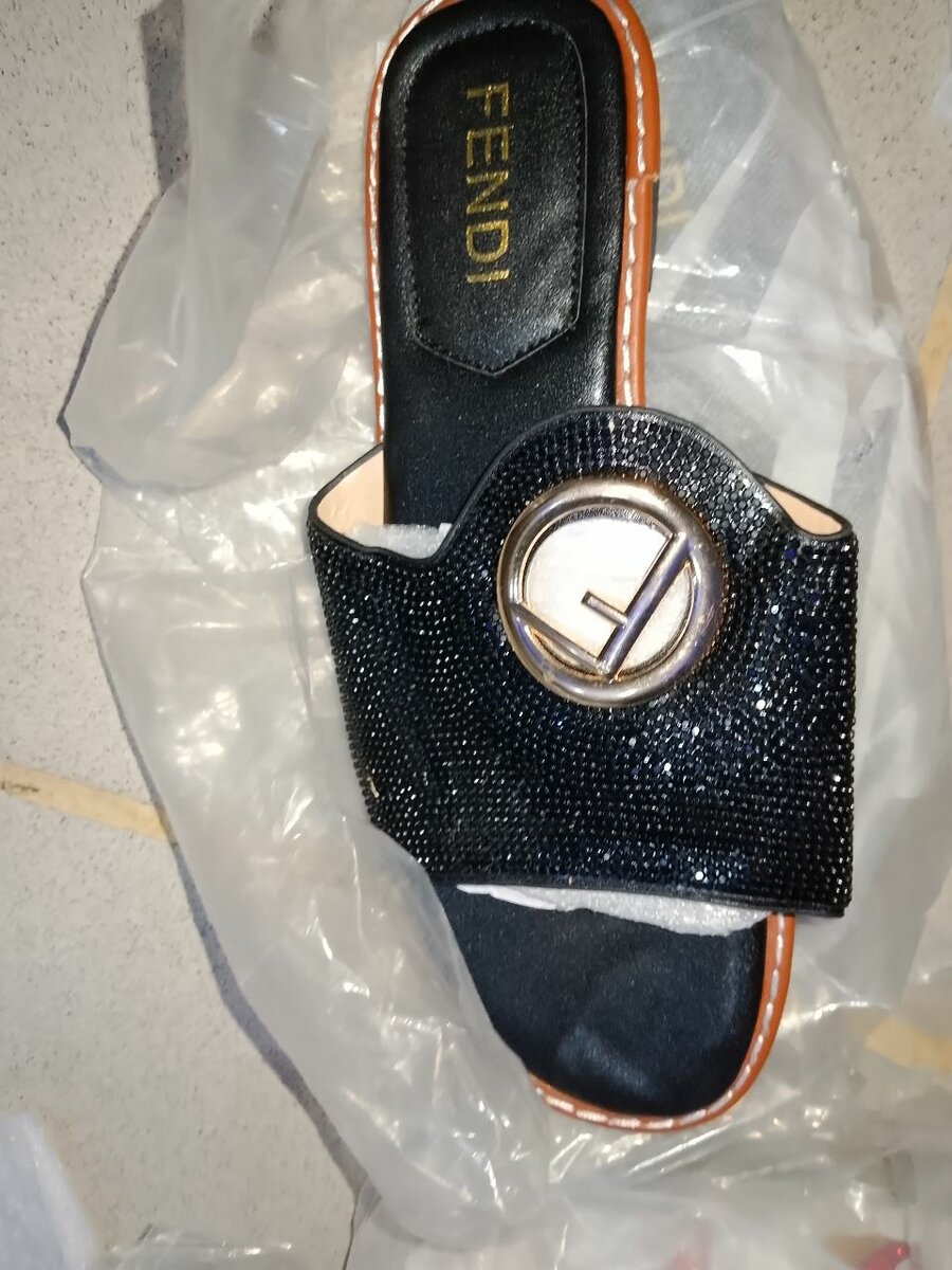 Luxury Embellished Slides