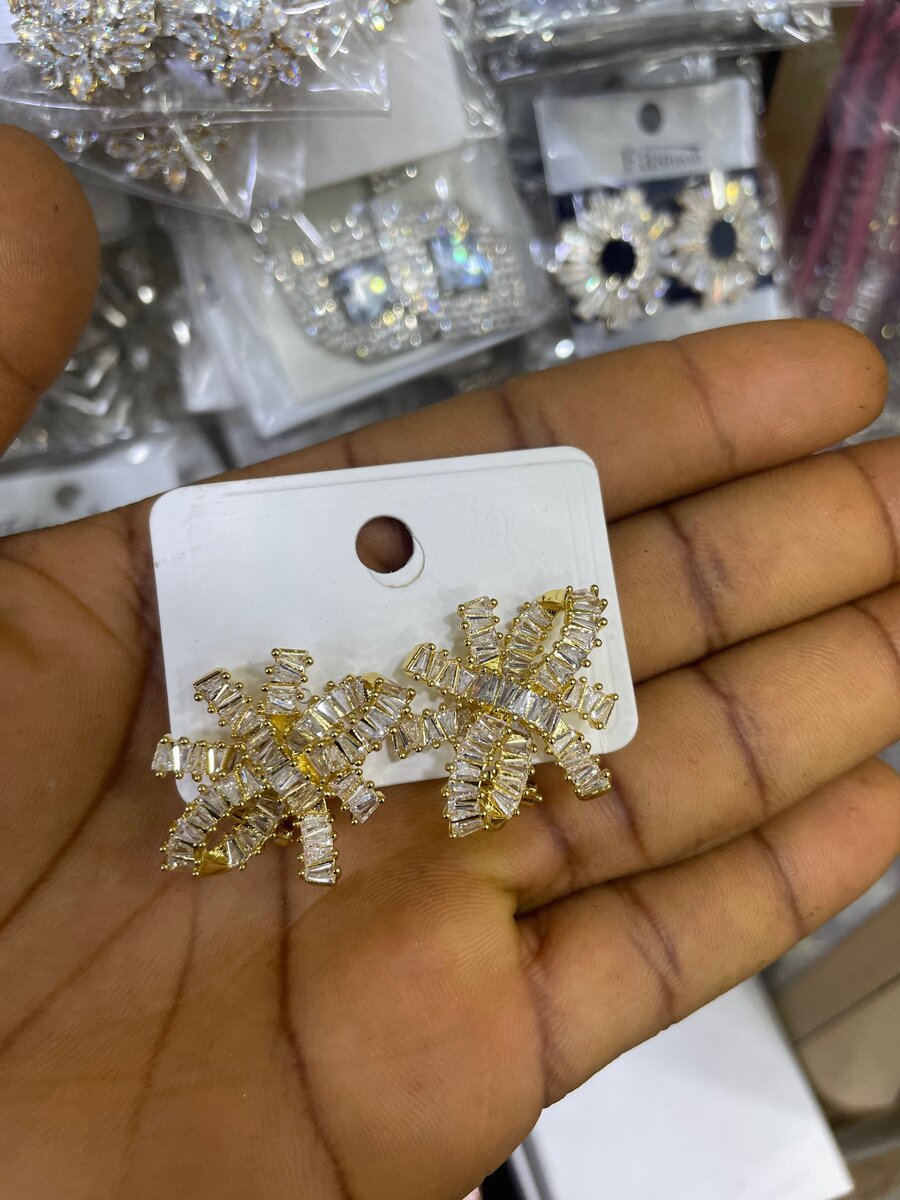 Necklace and earrings