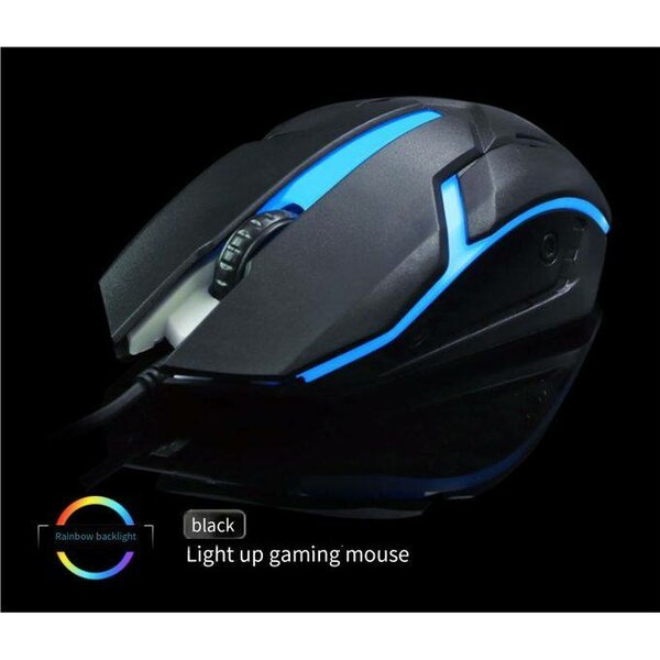 Souris Filaires LED Colorées