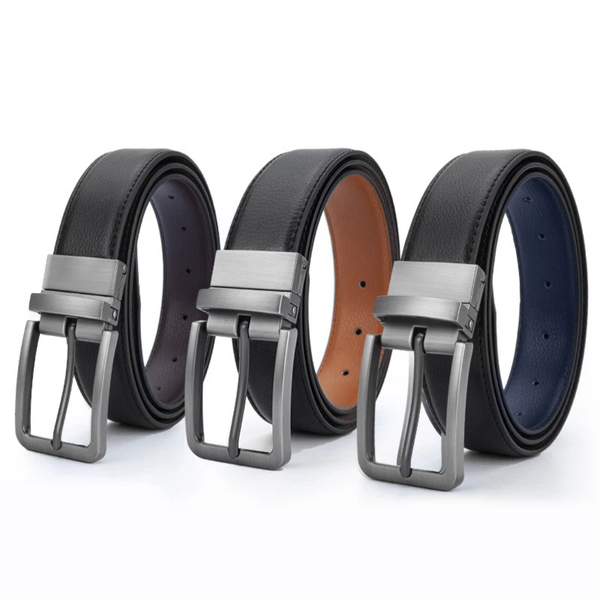 Ceinture réversible à boucle pivotante