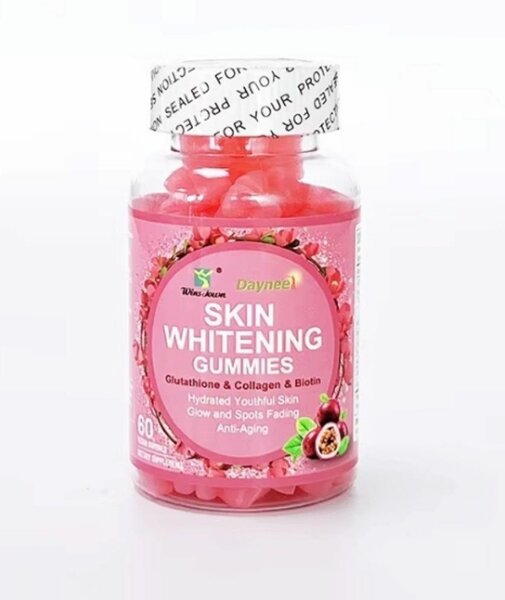 Skin whitening gummies