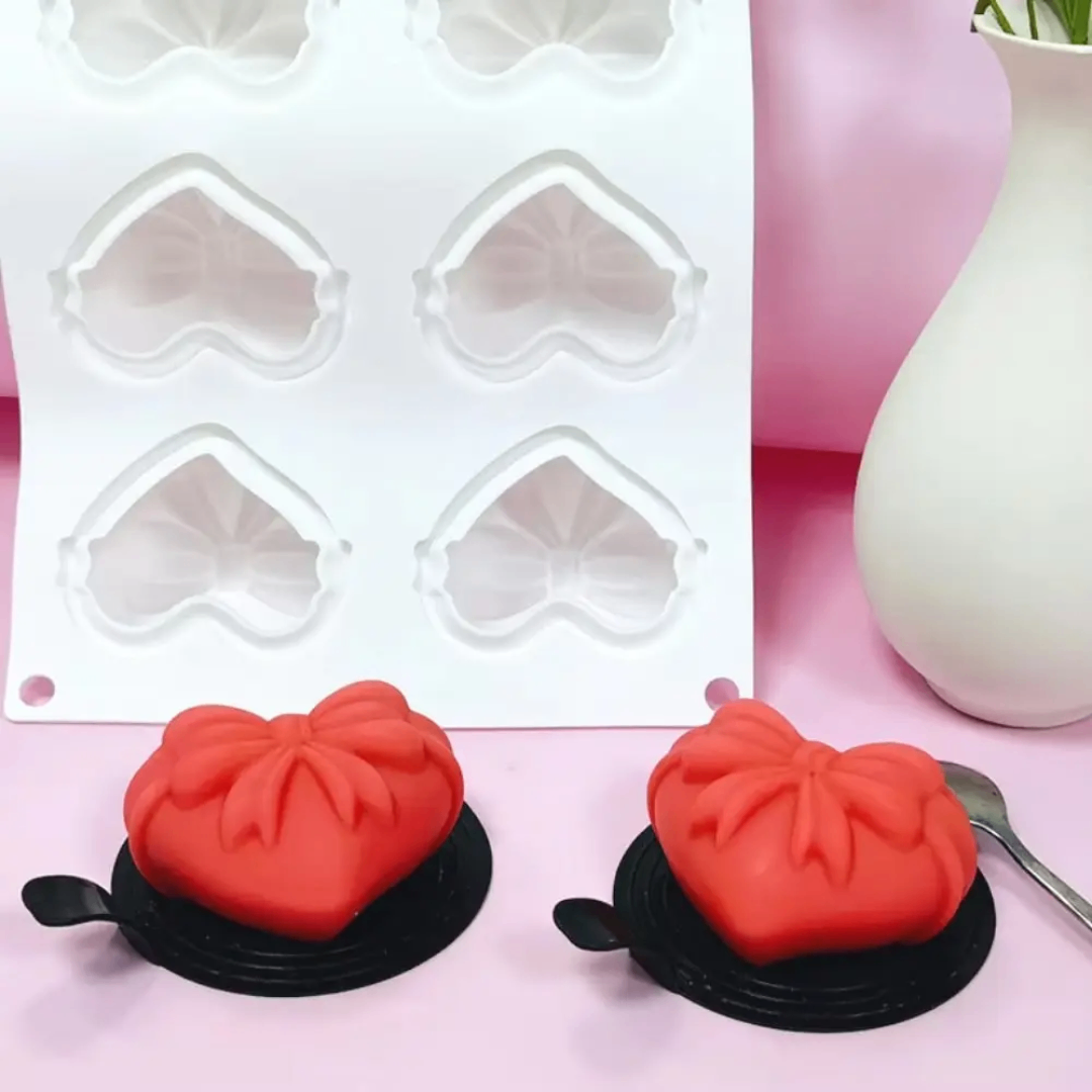 Moule en silicone coeur