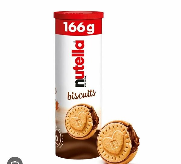 Biscuits fourrés Nutella 166g