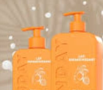 Lait sunday rafraîchissant+gel douche sunday 385ml