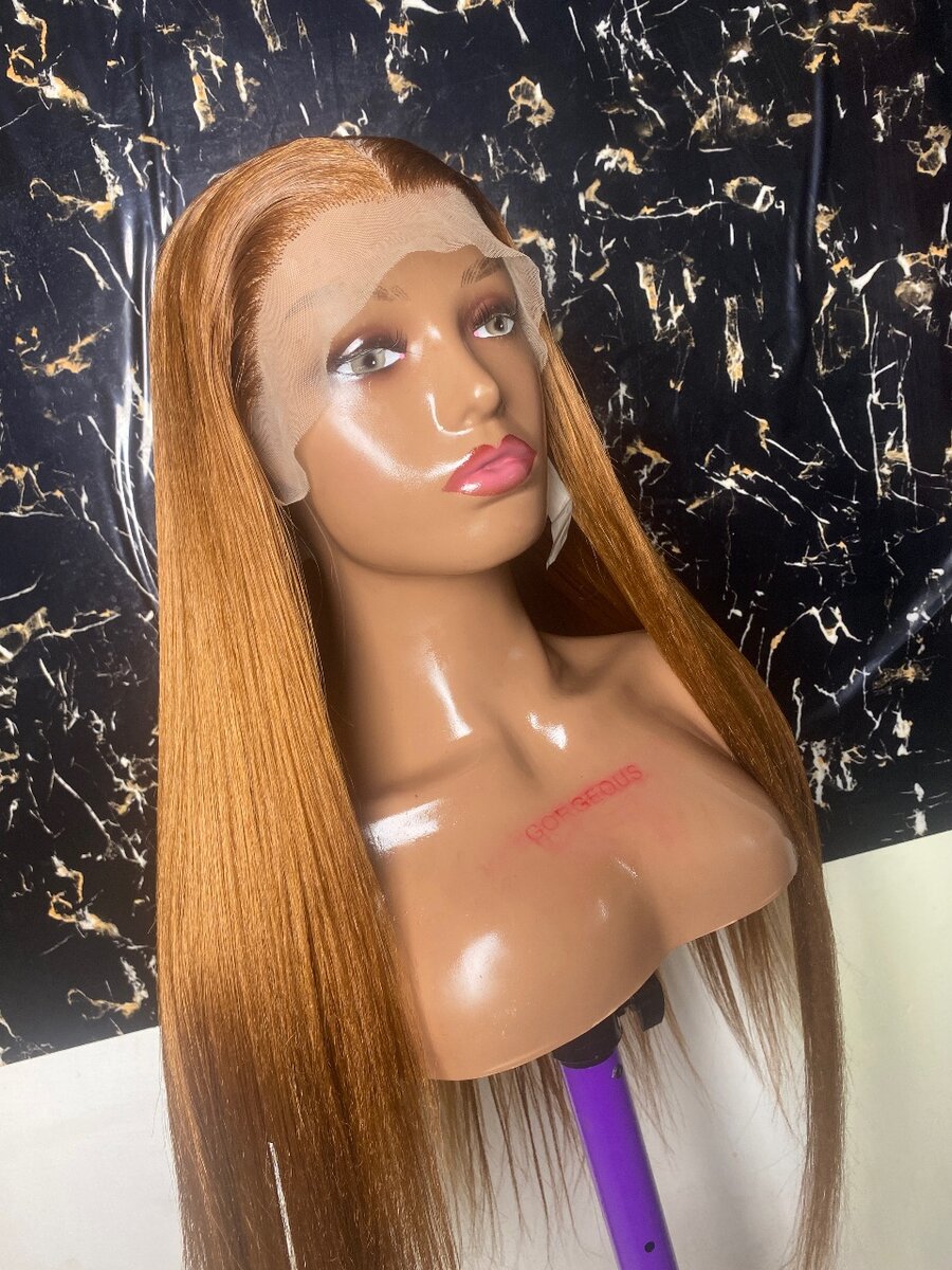 Human blend wig