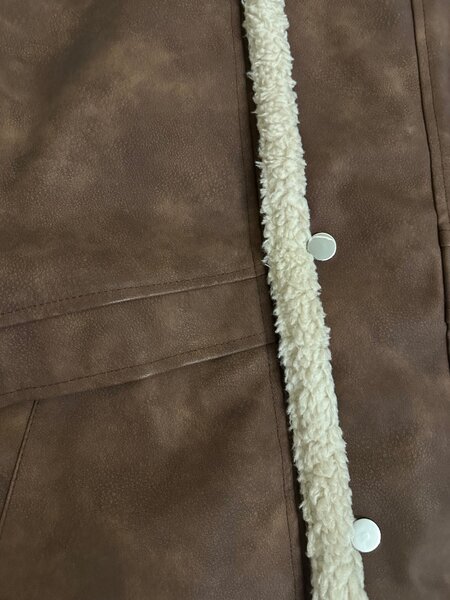 Дубленка теплая на осень-зима