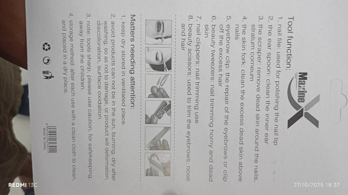 Set de pédicure professionnel