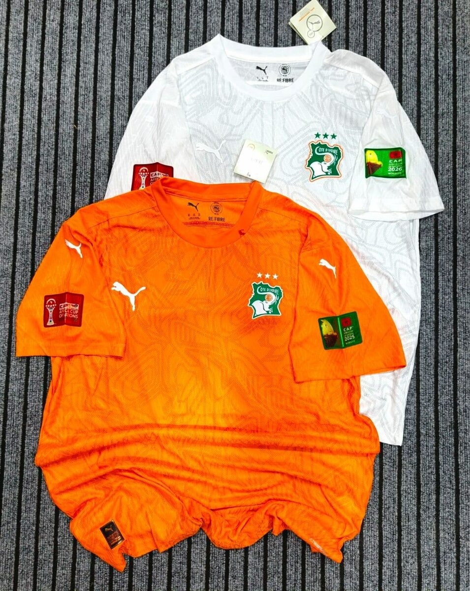 Maillots Équipe Côte d'Ivoire