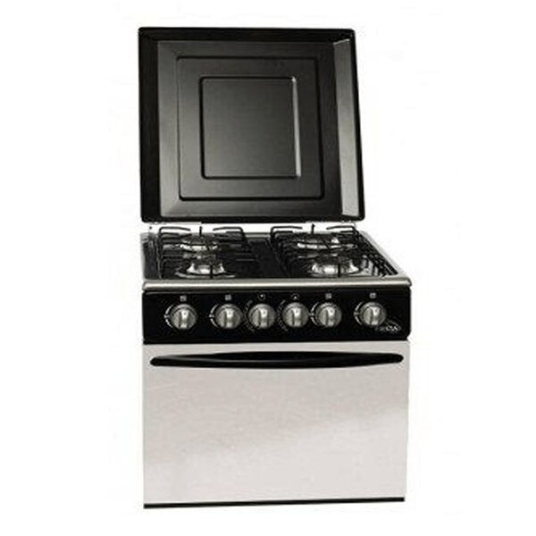 Cuisinière à gaz 4 feux moderne