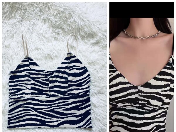 Salaula crop tops and tops