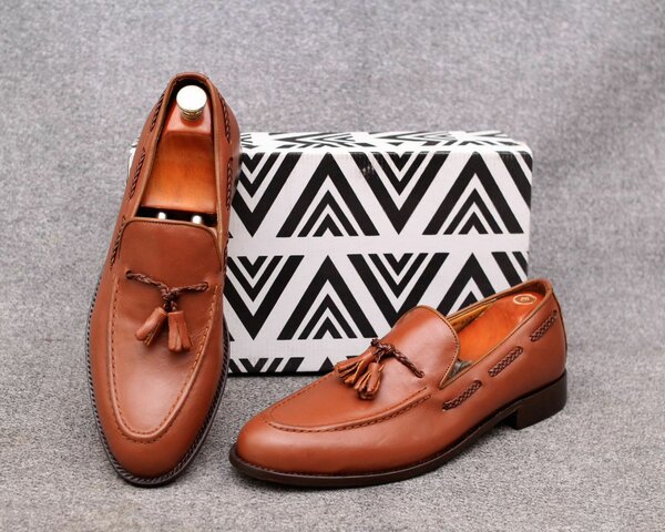 Chic Mocassins en Cuir Homme