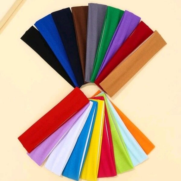 Bandeaux colorés élastiques