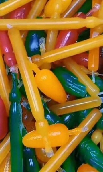 Glaces glacées fruitées