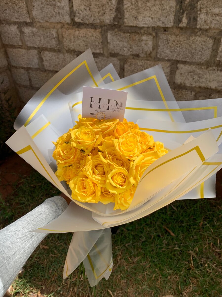 Flower bouquets and care packages