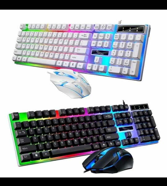 Clavier et souris gaming LED