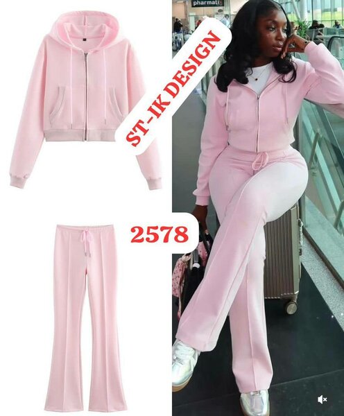 Ensemble Survêtement Rose