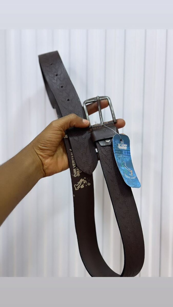 Ceinture 100% en cuir