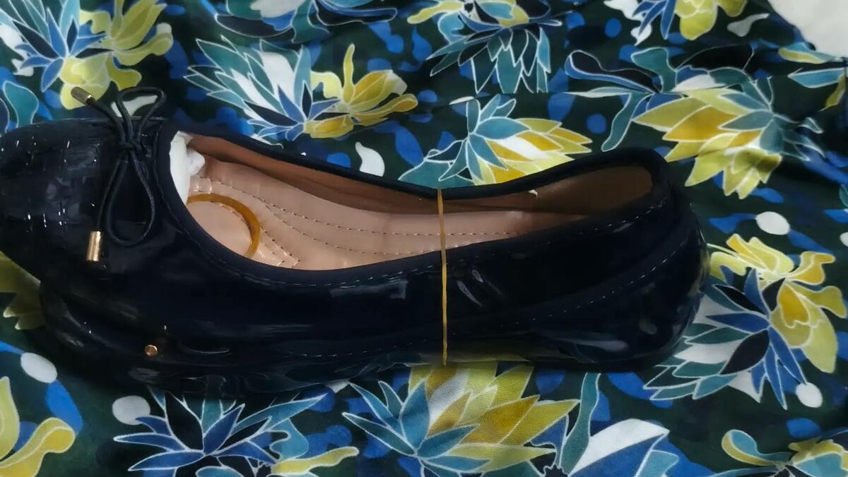 Ballerines en cuir élégant