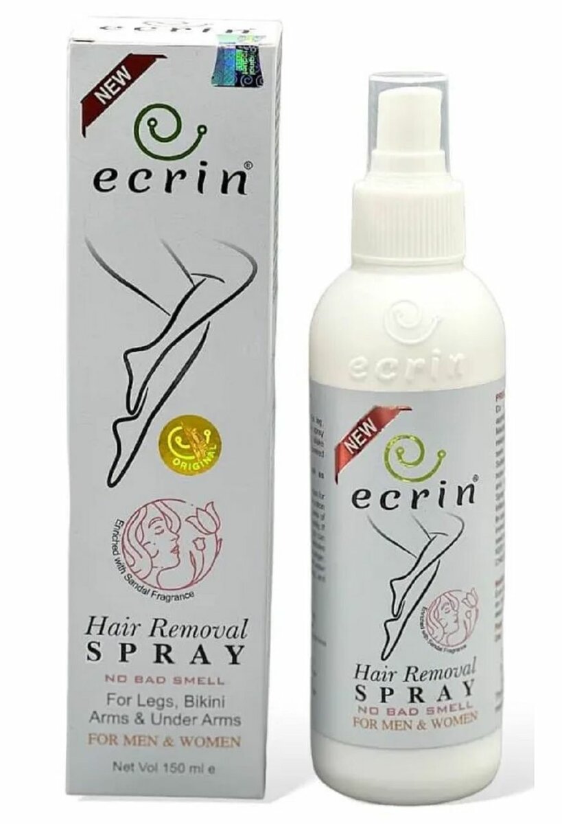 Ecrin Hair Removal Spray For Men And Women hair removal