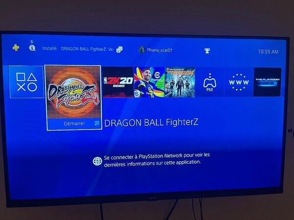 Ps4 avec une manette