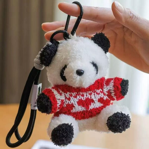 Porte-clés pendentif panda