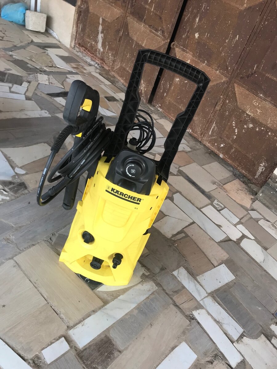 4k car washer Neat and strong