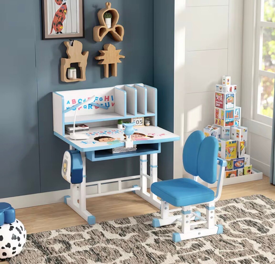 Bureau et chaise pour enfants
