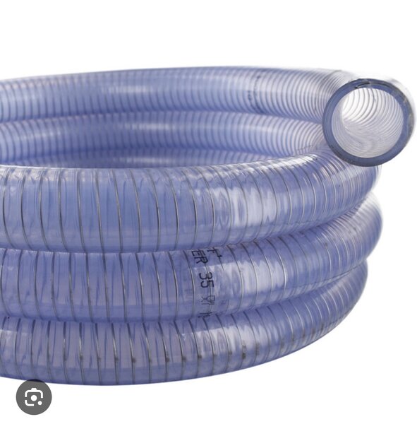 Tuyaux PVC transparent 63 pouces (rouleau de 50metres)