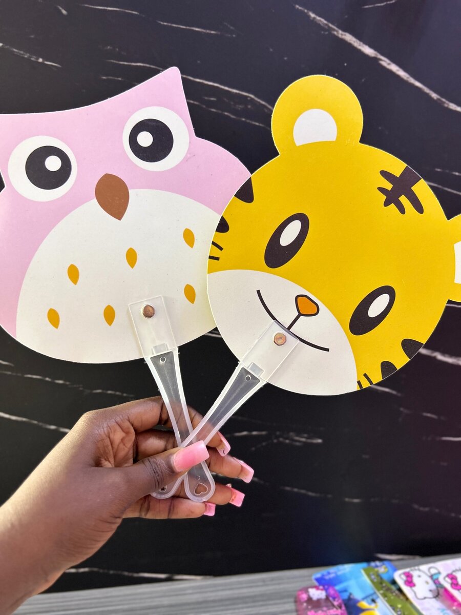 Kids hand fan