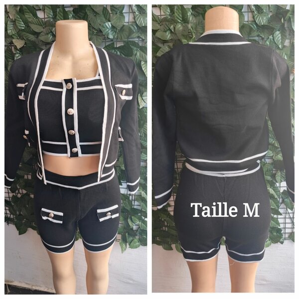 Ensemble chic femme noir
