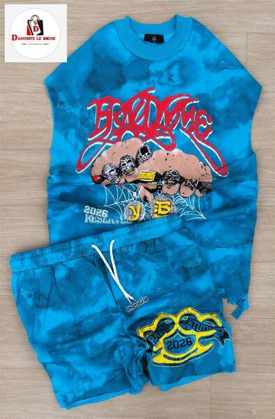 Ensemble Décontracté Homme Bleu