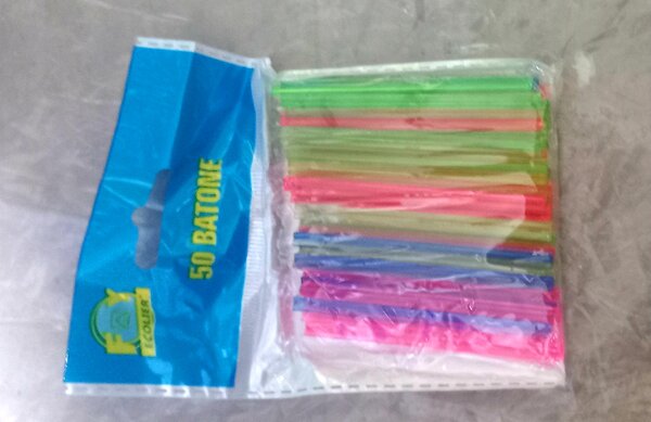 Batonnets plastiques pqt 50