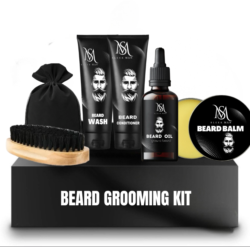Beard care kit (Beard oil ,blam,shampoo & derma roller )
