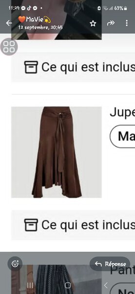 Jupe longue bohème chic