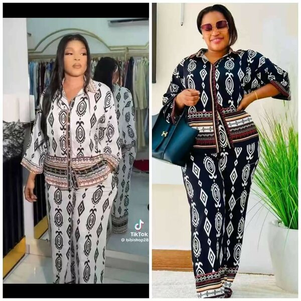 Pyjama deux pièces bohème