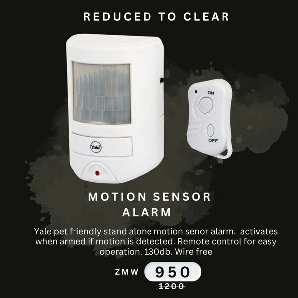 Motion Sensor Alarm