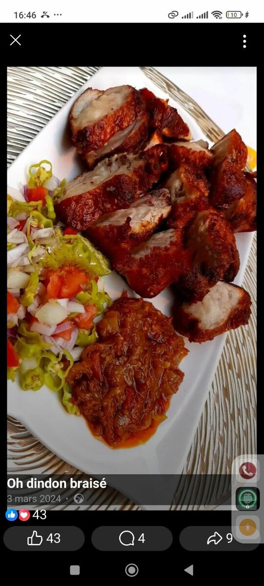 Poisson Braisé Délicieux